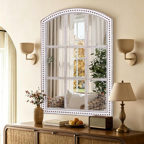 Distressed wooden arched - wooden,
