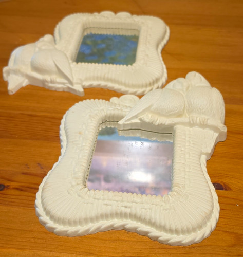Vintage burwood faux - vintage, faux-wicker