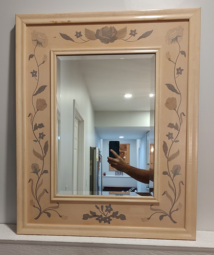 Hudson river inlay mirror - river,